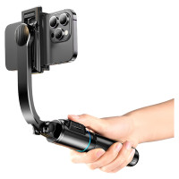 Dudao Selfie stick Dudao F18S 4-in-1 foldable tripod with remote control - black