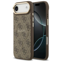 Guess 4G PU Classic Logo MagSafe Case for iPhone 17 Air - Brown