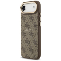 Guess 4G PU Classic Logo MagSafe Case for iPhone 17 Air - Brown