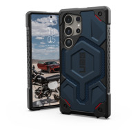 UAG Monarch Pro Case for Samsung Galaxy S24 Ultra 5G with Magnetic Module - Blue Kevlar