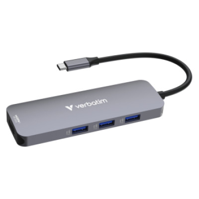 Verbatim Dokstacija Verbatim USB-C Pro Multiport Hub 8 Port