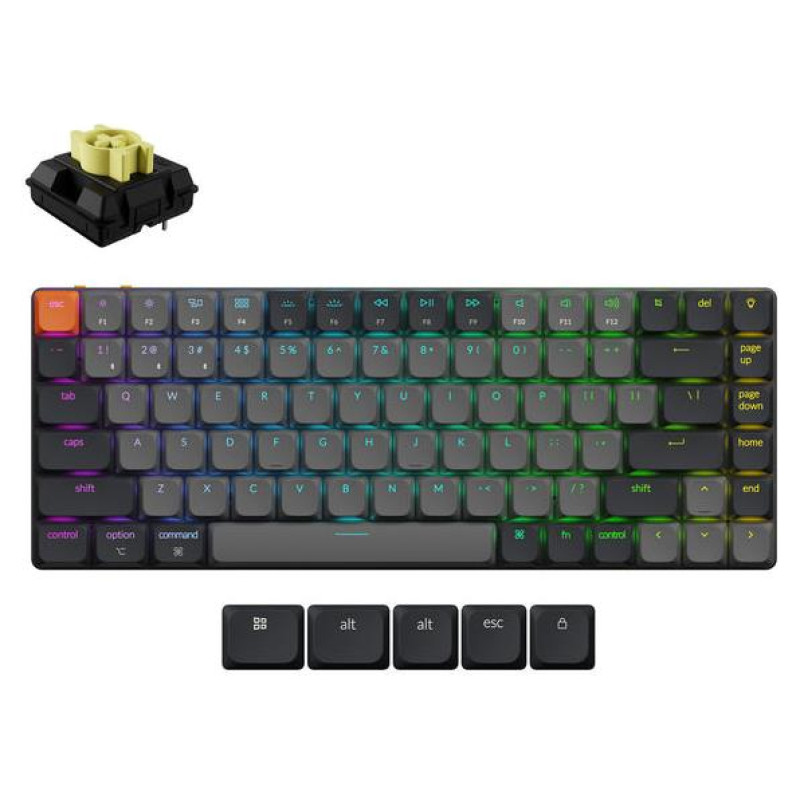 Keychron KEYBOARD WRL K3 RGB/BLACK K3X-B4 KEYCHRON