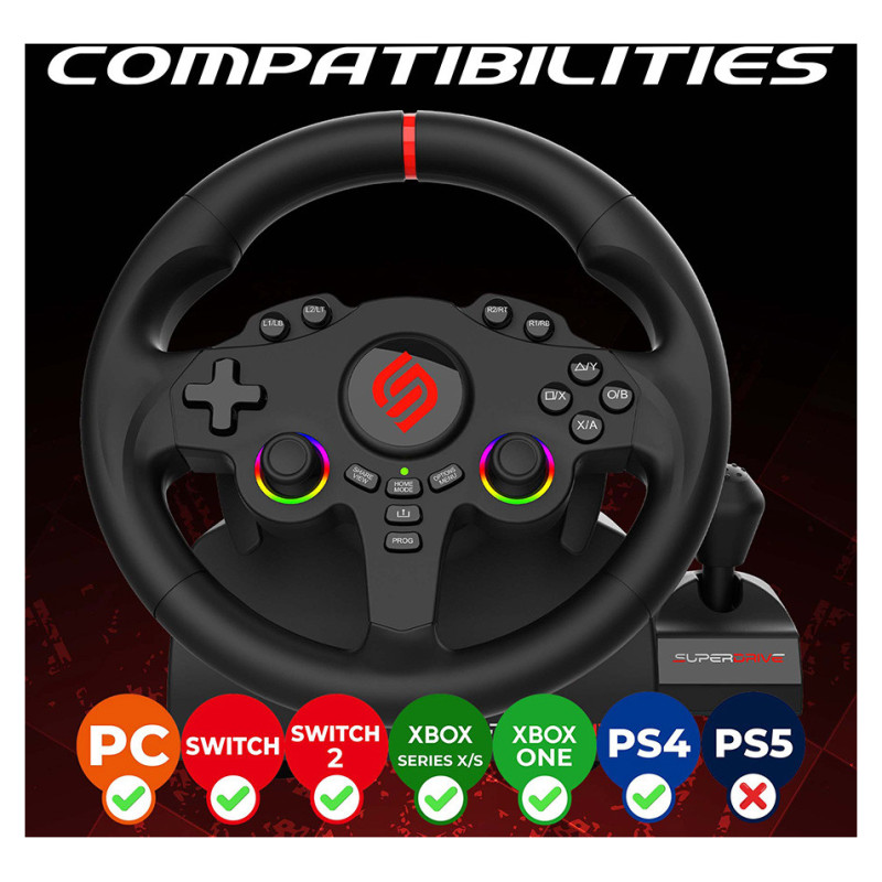 Subsonic Superdrive 220 RS-X Driving Wheel