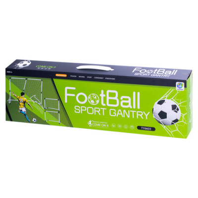 KIK Futbola vārti 2-in-1 (143x110x70 cm) KX4876