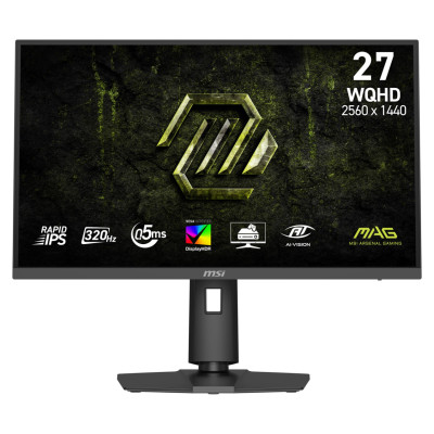 MSI LCD Monitor|MSI|27 "|2560 x 1440 pixels|Wide Quad HD|Native aspect ratio 16:9|LCD|Flat|MAG274QPFX32