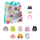 Squishmallows SQUISH-A-LONGS figūriņas, 8 gab., 2,5&nbsp;cm