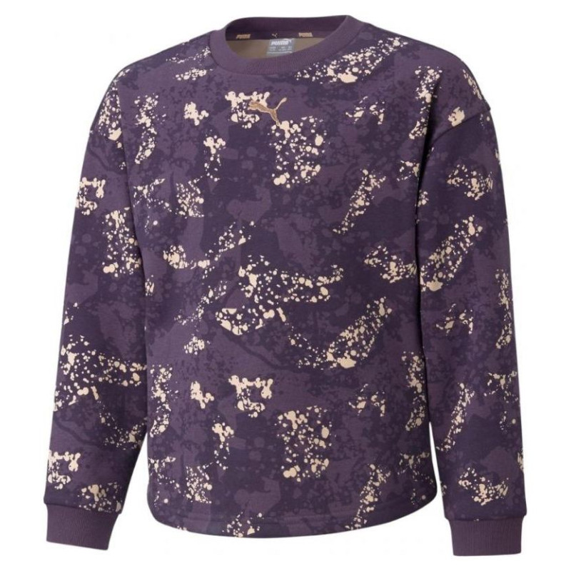 Puma Alpha AOP Crew FL Jr 589241 16 (152cm)