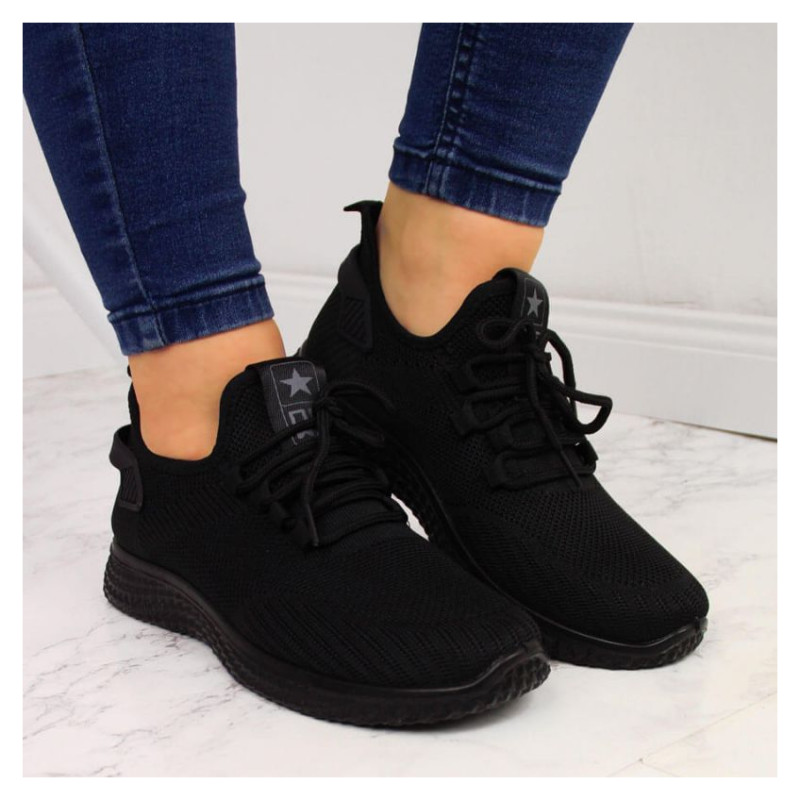 Inny NEWS W EVE268 sports shoes black (40)