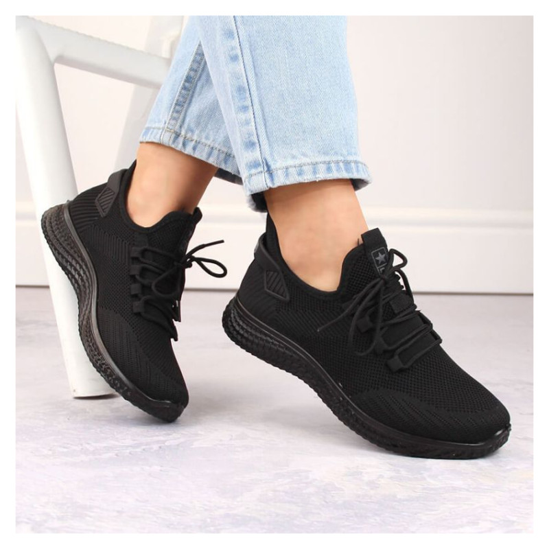 Inny NEWS W EVE268 sports shoes black (40)