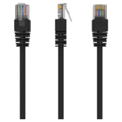 Gembird Kabelis Gembird Patch UTP 0.25 m CAT 5e Black