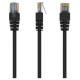 Gembird Kabelis Gembird Patch UTP 0.25 m CAT 5e Black