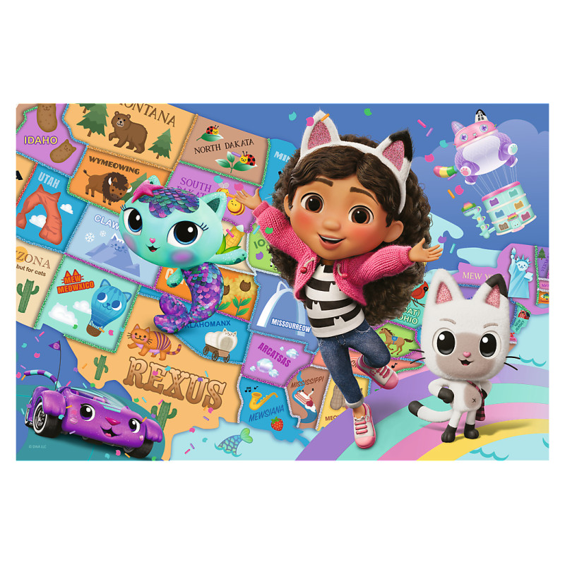 Trefl GABBY&acute;S DOLLHOUSE Puzle, 100 gab.
