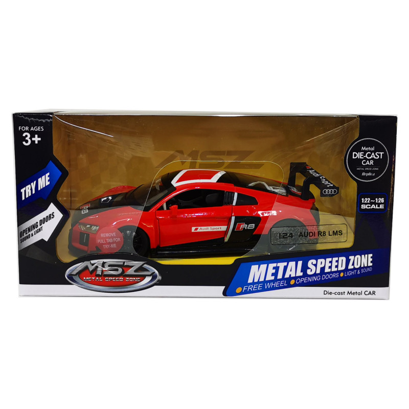 MSZ Miniatūrais modelis -Audi R8 LMS, mērogs 1:24