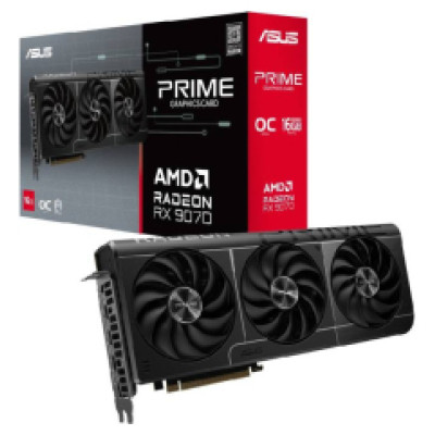 Asus Videokarte ASUS Prime Radeon RX 9070 OC Edition 16GB GDDR6