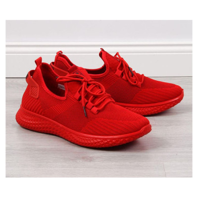 Inny NewS M EVE266B red textile sports shoes (41)