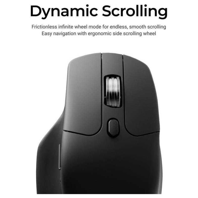 Keychron MOUSE USB OPTICAL WRL M6/BLACK M6S-A23 KEYCHRON