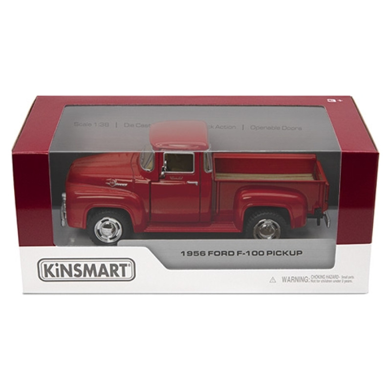 Kinsmart Miniatūrais modelis - 1956 Ford F-100 Pickup, izmērs 1:38