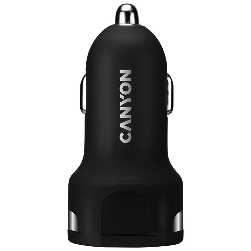 Canyon car charger C-04 2.4A/2USB-A Black