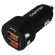 Canyon car charger C-04 2.4A/2USB-A Black