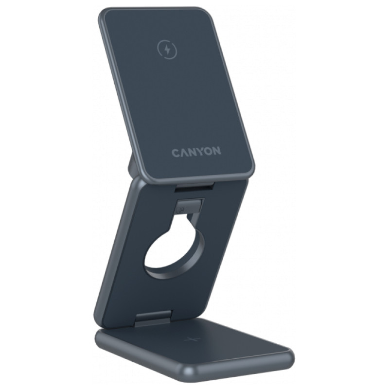Canyon Foldable wireless charger OnCharge 309 15W 3in1 Metal