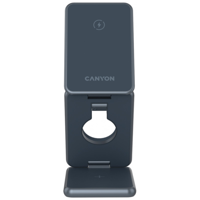 Canyon Foldable wireless charger OnCharge 309 15W 3in1 Metal