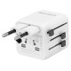 Canyon Travel Adapter OnTour One EU/UK/US/AUS White