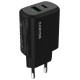 Canyon charger OnCharge 250 25W 1xPD 1xQC EU Black