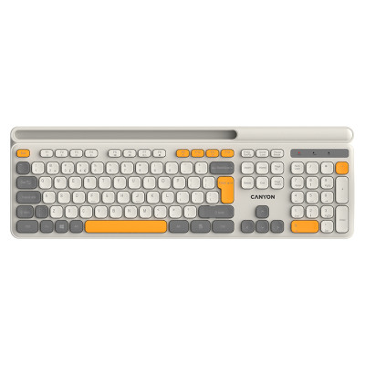 Canyon keyboard HKB-W03 EN AAA Wireless Beige
