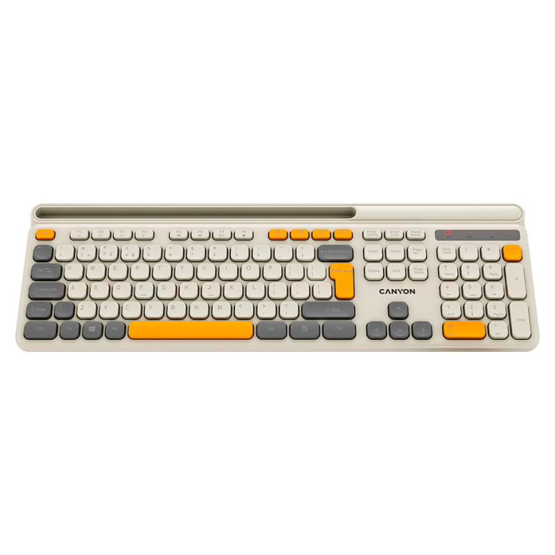 Canyon keyboard HKB-W03 EN AAA Wireless Beige