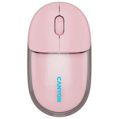 Canyon mouse OnClick 24 BT/ Wireless Transparent/Pink