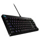 Logitech G PRO TKL Corded Mechanical Gaming Keyboard - BLACK - NORDIC - USB - CLICKY