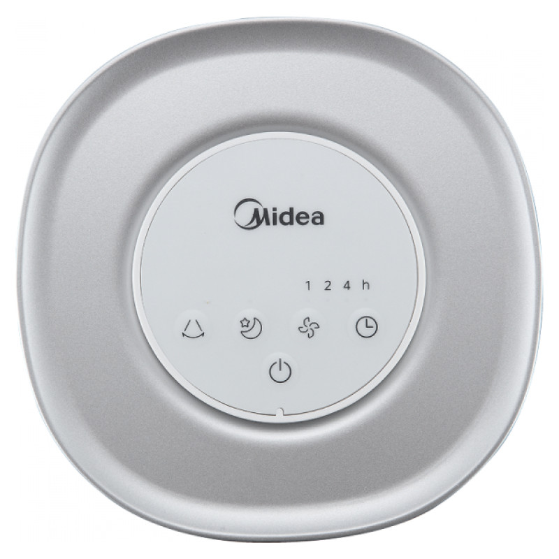 Midea Aroma Tower fan, 45W, Fully Detachable for Easy Cleaning, Built-in Essential Oil Diffuser, Air flow: 38.3 m3/min, 2 Wind modes - Normal/Sleeping, 4 speed settings, 7h timer, Multi-angle Remote control, Oscillation 70, white color, 1032x275x275