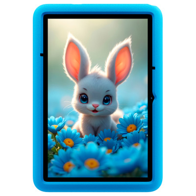 Blackview Tab 60 Pro Kids LTE 10.1-inch HD+ 800x1280 IPS 60Hz 4GB/128GB Octa-core T606 1.6GHz 5MP Front/8MP Back Camera Battery 7700mAh NO Carger USB Type-C Android 15 SD card slot Ocean Blue