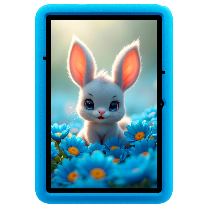 Blackview Tab 60 Pro Kids LTE 10.1-inch HD+ 800x1280 IPS 60Hz 4GB/128GB Octa-core T606 1.6GHz 5MP Front/8MP Back Camera Battery 7700mAh NO Carger USB Type-C Android 15 SD card slot Ocean Blue