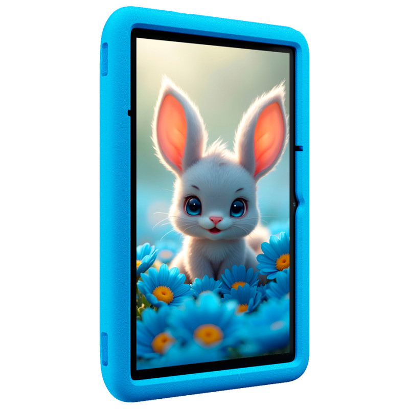 Blackview Tab 60 Pro Kids LTE 10.1-inch HD+ 800x1280 IPS 60Hz 4GB/128GB Octa-core T606 1.6GHz 5MP Front/8MP Back Camera Battery 7700mAh NO Carger USB Type-C Android 15 SD card slot Ocean Blue