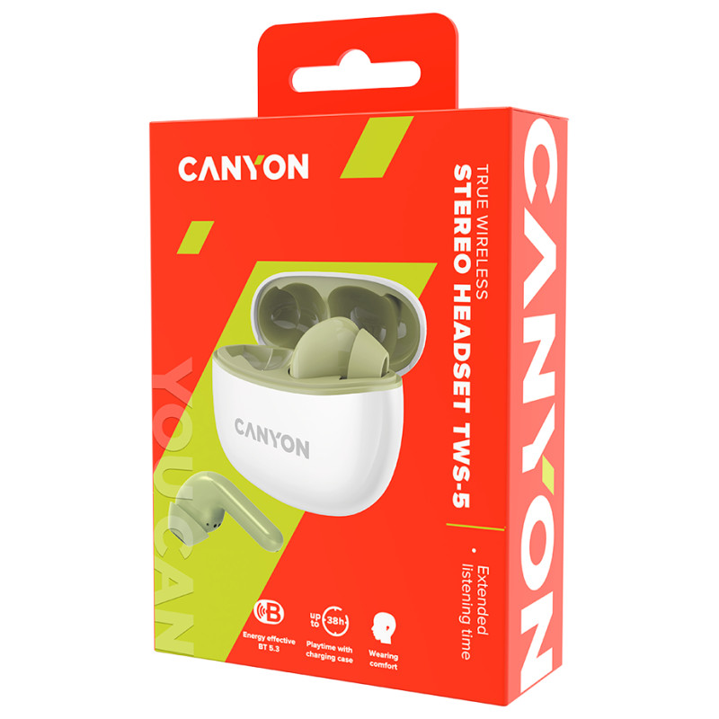 Canyon headset TWS-5 Green