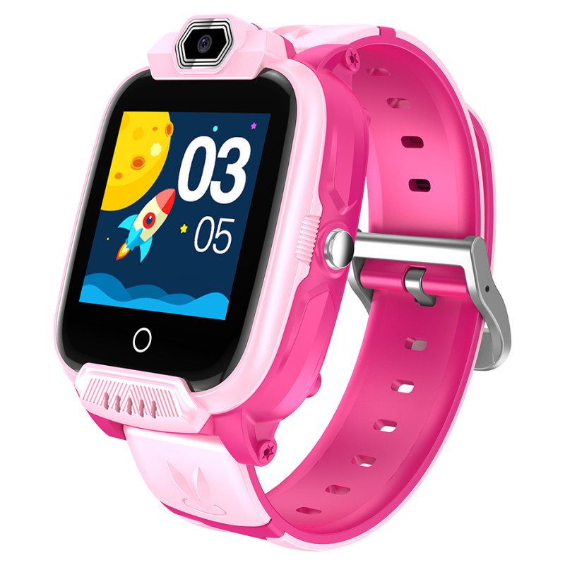 Canyon kids watch Jondy KW-44 4G Camera GPS Music Pink