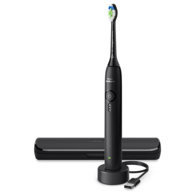 Sonicare PHILIPS 3100 Sonicare elektriskā zobu birste, melna - HX4033/32