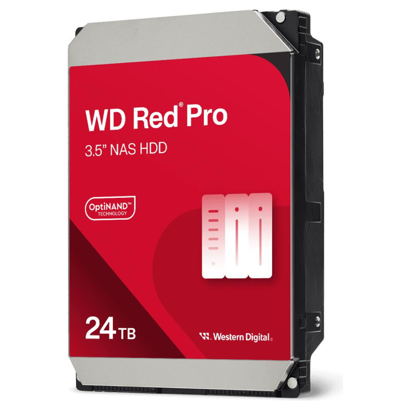 Western Digital HDD|WESTERN DIGITAL|Red Pro| 24 TB|Serial ATA|7200 RPM|3.5 "|WD241KFGX