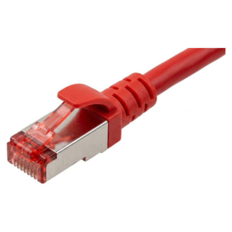 Brackton Kabelis Brackton Patch SF/UTP 1m CAT 6a Red