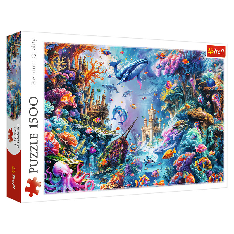 Trefl Puzle Zemūdens pasaule, 1500 gab.