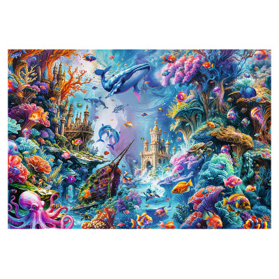 Trefl Puzle Zemūdens pasaule, 1500 gab.