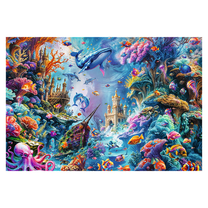 Trefl Puzle Zemūdens pasaule, 1500 gab.