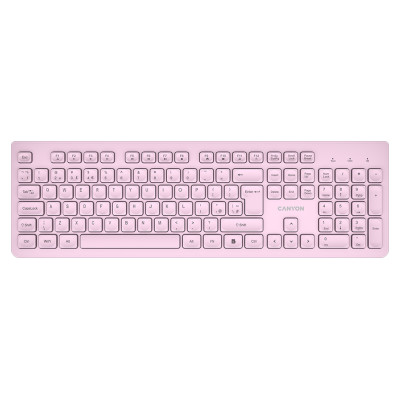 Canyon keyboard HKB-W01 UK/US AAA Wireless Pink