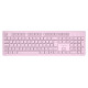 Canyon keyboard HKB-W01 UK/US AAA Wireless Pink