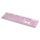 Canyon keyboard HKB-W01 UK/US AAA Wireless Pink