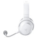 Razer Barracuda X Mercury White Wireless Multi-platform Gaming and Mobile Headset, Razer TriForce 40mm Drivers, Detachable HyperClear Cardioid Mic, Ultra-soft FlowKnit mem foam, 7.1 audio, 50hrs, Dual Wireless, Type-C, Compt PC, PlSt, MD, Ad, iOs