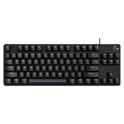 Logitech G413 TKL SE Corded Mechanical Gaming Keyboard - BLACK - US INT'L - USB - TACTILE
