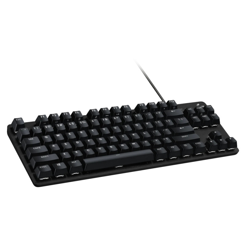 Logitech G413 TKL SE Corded Mechanical Gaming Keyboard - BLACK - US INT'L - USB - TACTILE