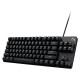 Logitech G413 TKL SE Corded Mechanical Gaming Keyboard - BLACK - US INT'L - USB - TACTILE